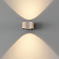 Moderne Ronde LED Wandlamp Champagne | Artdelight Hudson