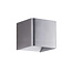 Design Kubus LED Wandlamp Aluminium | Artdelight Fulda
