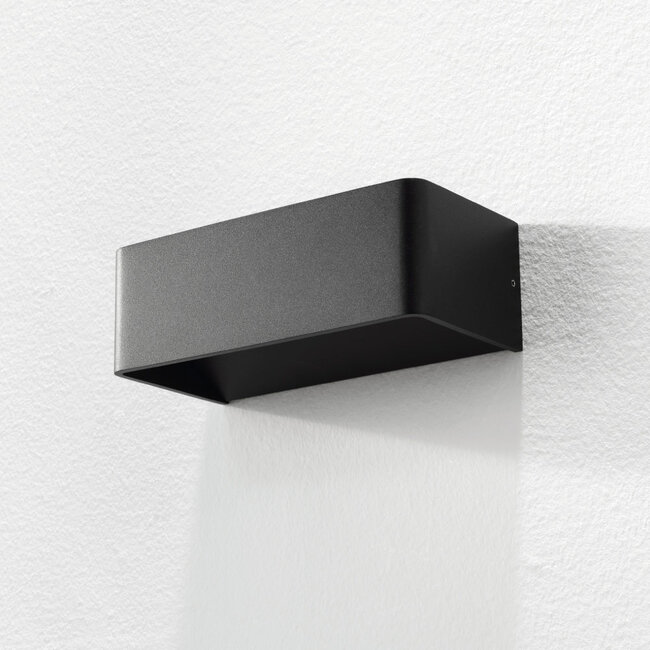 Design LED Wandlamp Zwart | Artdelight Mainz