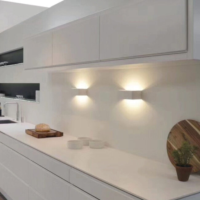 Design LED Wandlamp Wit | Artdelight Mainz