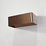 Design LED Wandlamp Donker Brons | Artdelight Mainz