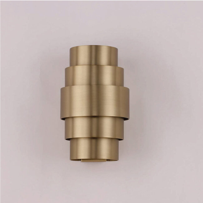 Industriële Design Wandlamp Brons/Goud | Artdelight Rolls