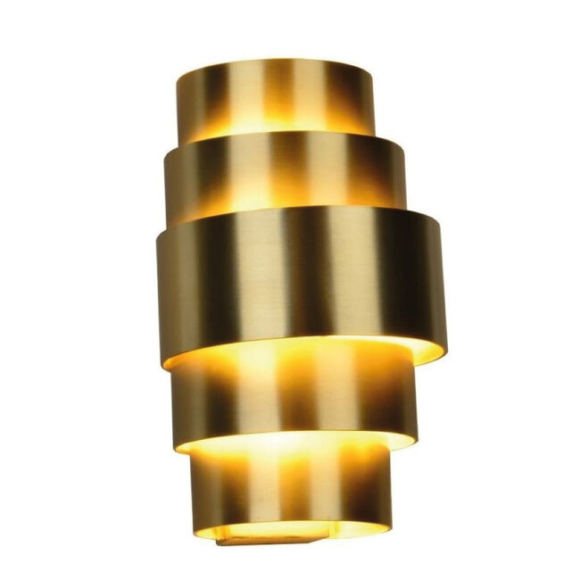 Industriële Design Wandlamp Brons/Goud | Artdelight Rolls