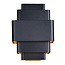 Moderne Design Wandlamp Zwart/Mat Goud | Artdelight Layers