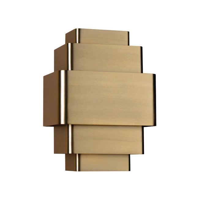 Moderne Design Wandlamp Brons/Goud | Artdelight Layers
