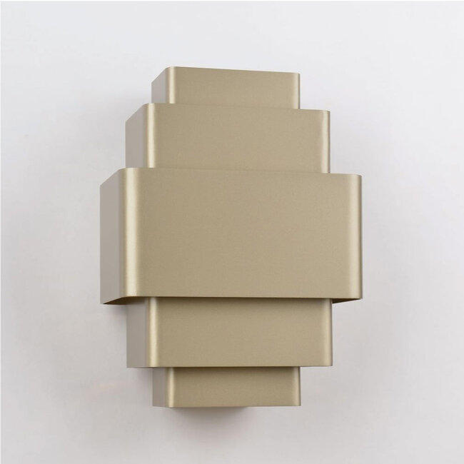 Moderne Design Wandlamp Champagne | Artdelight Layers