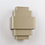 Moderne Design Wandlamp Champagne | Artdelight Layers