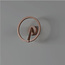 Moderne LED Design Wandlamp Donker Brons | Artdelight Oregon