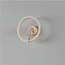 Moderne LED Design Wandlamp Champagne | Artdelight Oregon