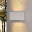 Industriële LED Wandlamp Wit | Artdelight Box 2L