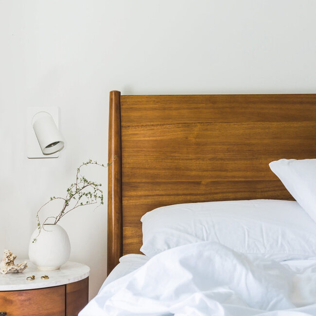 Leeslamp met GU10 fitting Wit | Artdelight Megano