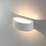 Moderne Ovale LED Wandlamp Wit | Artdelight Sharp