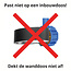 Moderne Ovale LED Wandlamp Zwart/Koper | Artdelight Sharp
