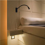 Bedlamp met USB aansluiting Zwart | Artdelight Easy LED