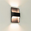 Industriële LED Design Wandlamp Zwart | Artdelight Dallas