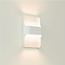 Industriële LED Design Wandlamp Wit | Artdelight Dallas