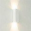 Moderne Rechthoekige LED Wandlamp 25cm Wit | Artdelight Vegas 250