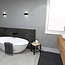 Industriële Rechthoekige LED Wandlamp Zwart | Artdelight Eindhoven 100