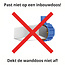Industriële Rechthoekige LED Wandlamp Wit | Artdelight Eindhoven 100