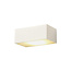 Industriële Rechthoekige LED Wandlamp Wit | Artdelight Eindhoven 100