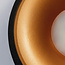 Ronde LED Design Plafondlamp Zwart/Koper | Artdelight Orlando