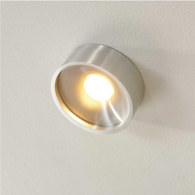 Ronde LED Design Plafondlamp Aluminium | Artdelight Orlando
