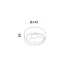 Ronde LED Design Plafondlamp Donker Brons | Artdelight Orlando