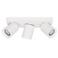 Moderne 3-lichts Spot met GU10 fittingen Wit | Artdelight Megano 3L