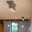 Moderne 3-lichts Spot met GU10 fittingen Zijdegrijs | Artdelight Megano 3L