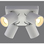 Moderne 4-lichts Spot met GU10 fittingen Wit | Artdelight Megano 4L
