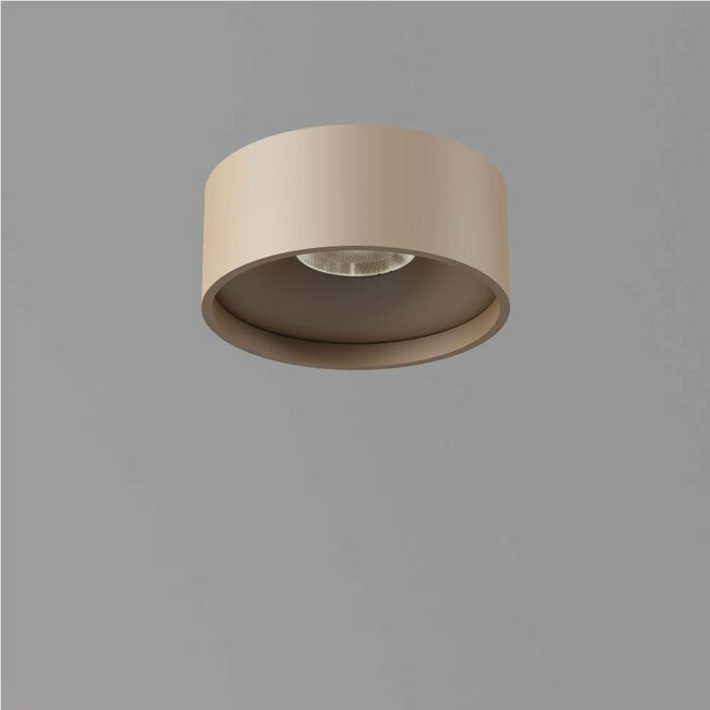 Ronde LED Plafondlamp IP54 Champagne | Artdelight Oran