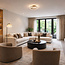 Industriële LED Design Plafondlamp Champagne | Artdelight Oregon