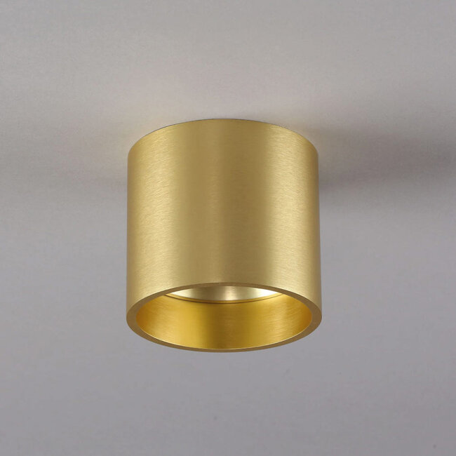 Industriële Moderne LED Plafondlamp Goud | Artdelight Orleans