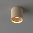 Industriële Moderne LED Plafondlamp Champagne | Artdelight Orleans