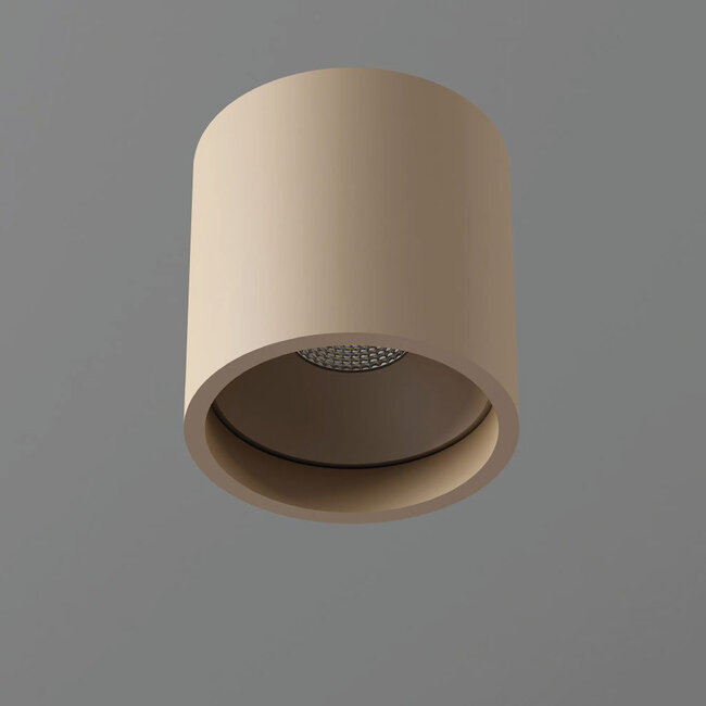 Industriële Moderne LED Plafondlamp Champagne | Artdelight Orleans