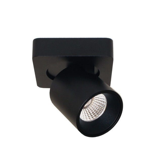 Moderne 1-lichts LED Design Spot Zwart | Artdelight Laguna 1L