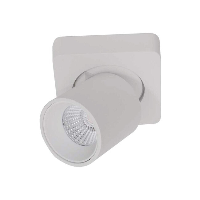 Moderne 1-lichts LED Design Spot Wit | Artdelight Laguna 1L