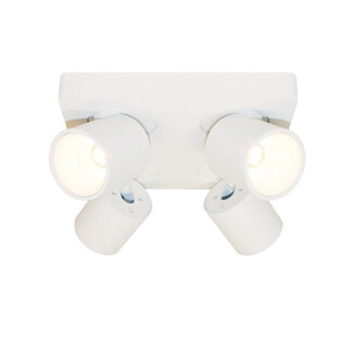 Artdelight Moderne 4-lichts LED Design Spot Wit | Artdelight Laguna 4L