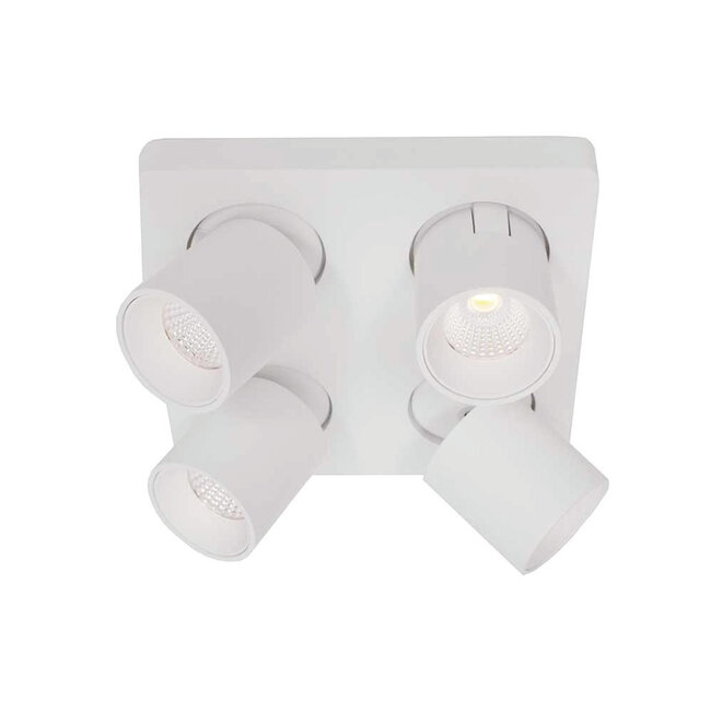 Moderne 4-lichts LED Design Spot Wit | Artdelight Laguna 4L