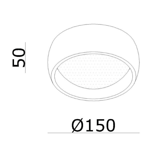 Moderne LED Design Plafondlamp Goud | Artdelight Montana