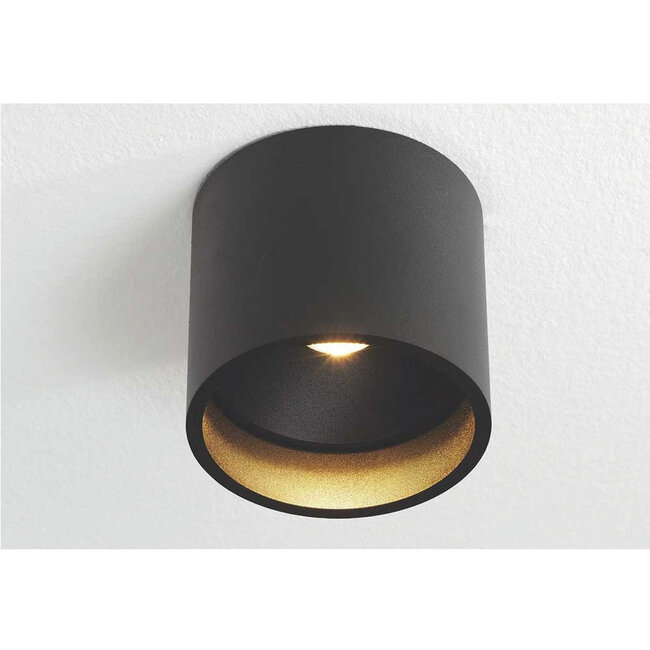 Moderne LED Opbouwspot IP54 Zwart | Artdelight Ormond