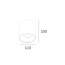 Moderne LED Opbouwspot IP54 Wit | Artdelight Ormond