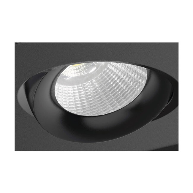 1-lichts Industriële LED Opbouwspot Zwart | Artdelight Brooklyn 1L