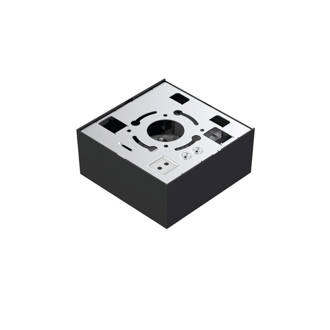 1-lichts Industriële LED Opbouwspot Zwart | Artdelight Brooklyn 1L
