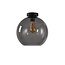 Ronde Glazen Plafondlamp 30cmØ met E27 Rookglas |  Artdelight Marino