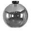 Ronde Glazen Plafondlamp 40cmØ met E27 Chroom | Artdelight Marino