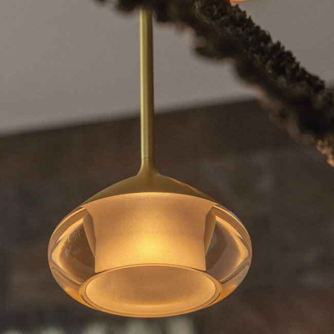 Moderne LED Design Hanglamp Goud | Artdelight Phoenix