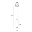 Industriële Hanglamp met GU10 fitting Zwart | Artdelight Milano 150