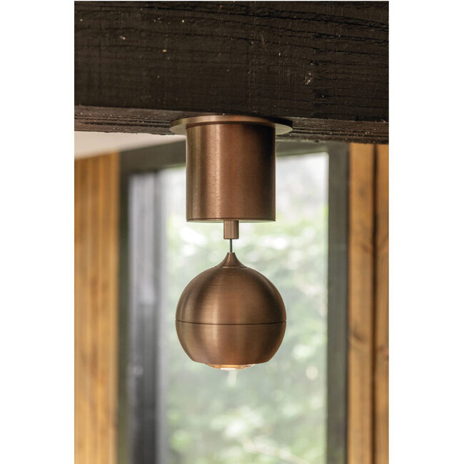 LED Design Hanglamp Warm Donker Brons | Artdelight Miami