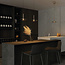 Moderne LED Design Hanglamp Champagne/Koffie | Artdelight Madison